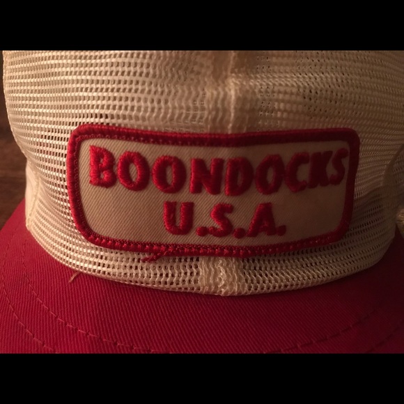 Vintage Trucker Pom Hat Boondocks All Mesh - Picture 5 of 6